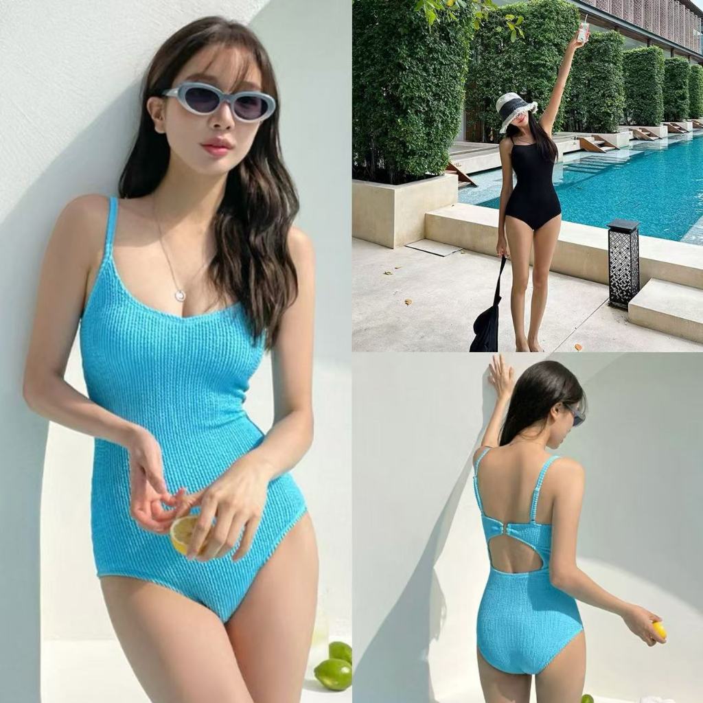🌸Swift Bra🌸Sexy swimsuit ชุดว่ายน้ำผู้หญิงชุดว่ายน้ำวันพีช สไตล์แฟชั่น หลังสวย ทรงเข้ารูป ผ้าเนื้อดี