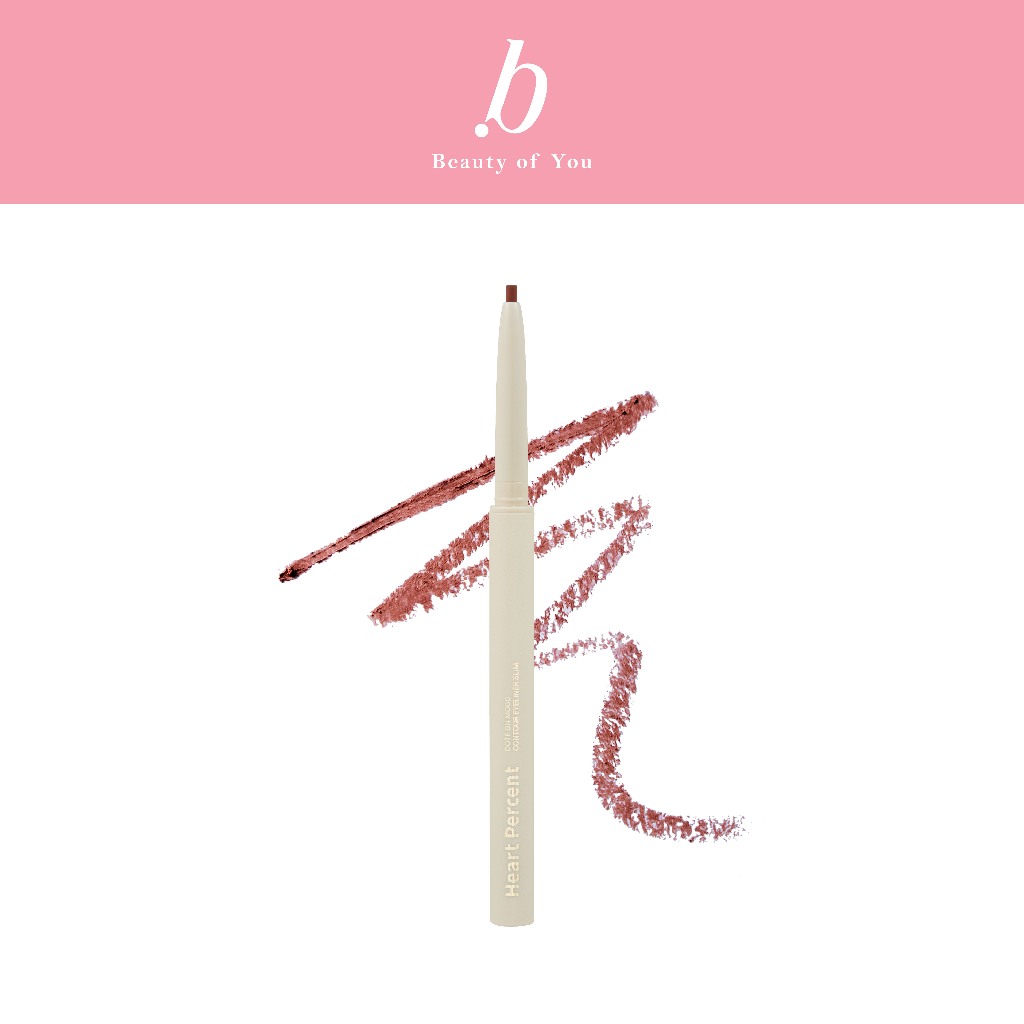 Heart Percent Dote On Mood Contour Eyeliner Slim #ฮาร์ทเปอร์เซ็นต์ #ดินสอเขียนขอบตาเนื้อเจล #อายไลเนอร์