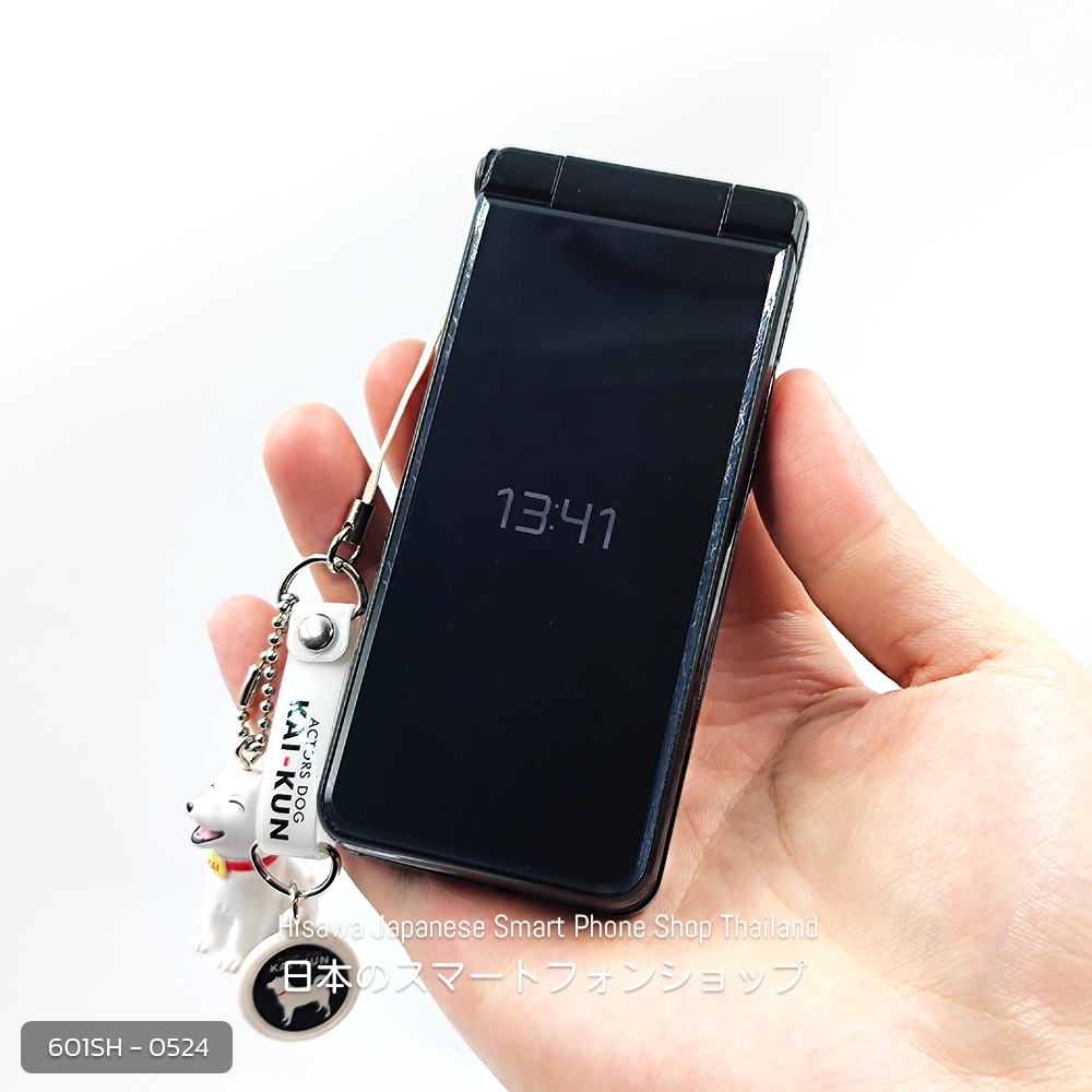 SHARP AQUOS K-TAI 2 (601SH) สีดำ มือถือฝาพับญี่ปุ่น โทรในไทยได้ หายาก - SoftBank #0524