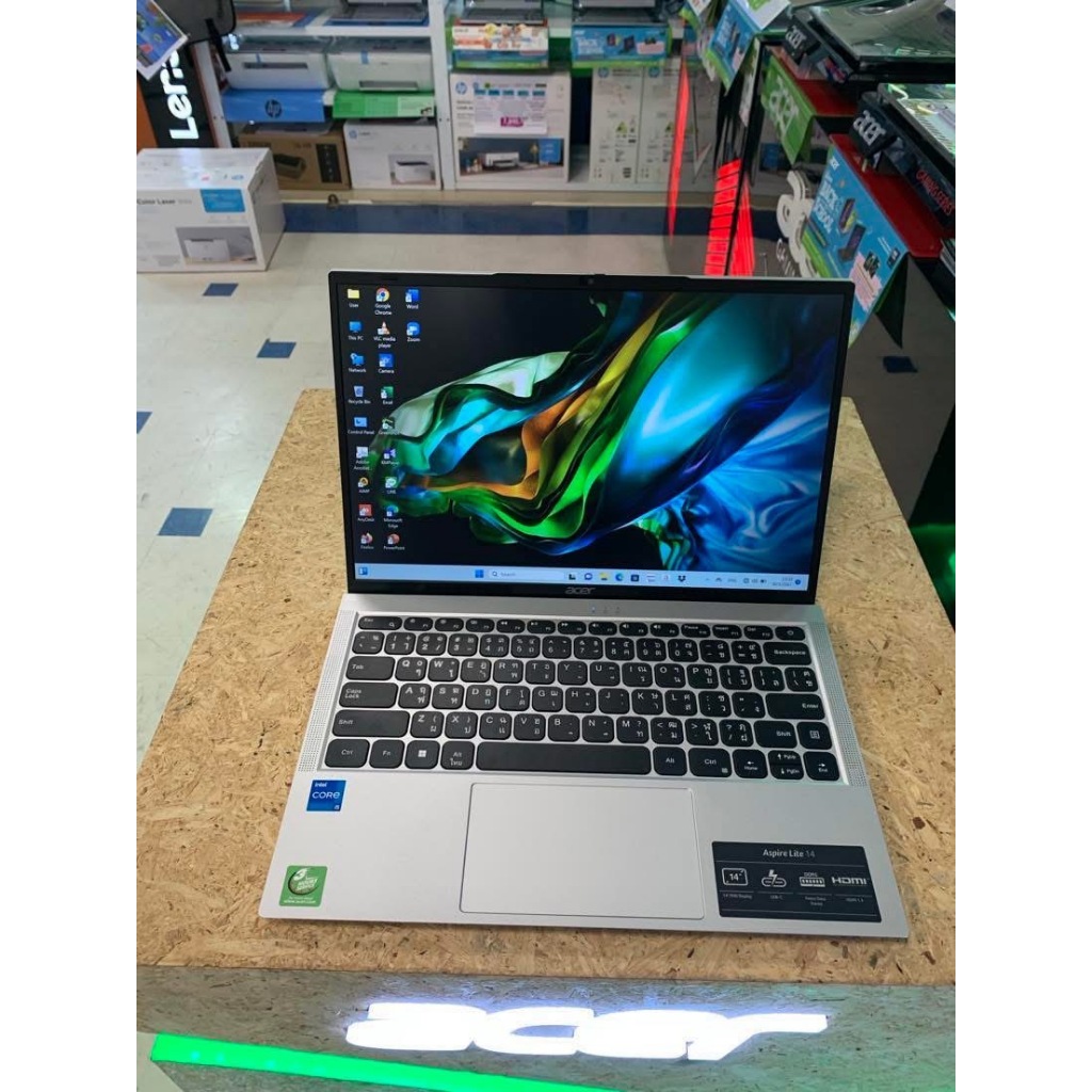 โน๊ตบุ๊ค Acer Aspire Lite AL14-51M-56HU Pure Silver