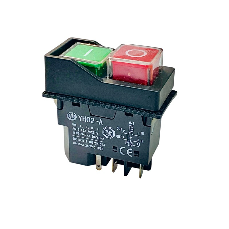 Switch YH02-A สวิตช์แม่เหล็กกันน้ำ(ราคาต่อ 1ชิ้น) ON OFF 16A/250VAC มีของพร้อมส่ง🚚🇹🇭
