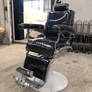 ขายดีอันดับ1 💈 เก้าอี้ตัดผมชาย เก้าอี้บาร์เบอร์ วินเทจสไตล์นอก รุ่นใหม่ สวย ดูดี แข็งแรง เลือกสีเบาะได้