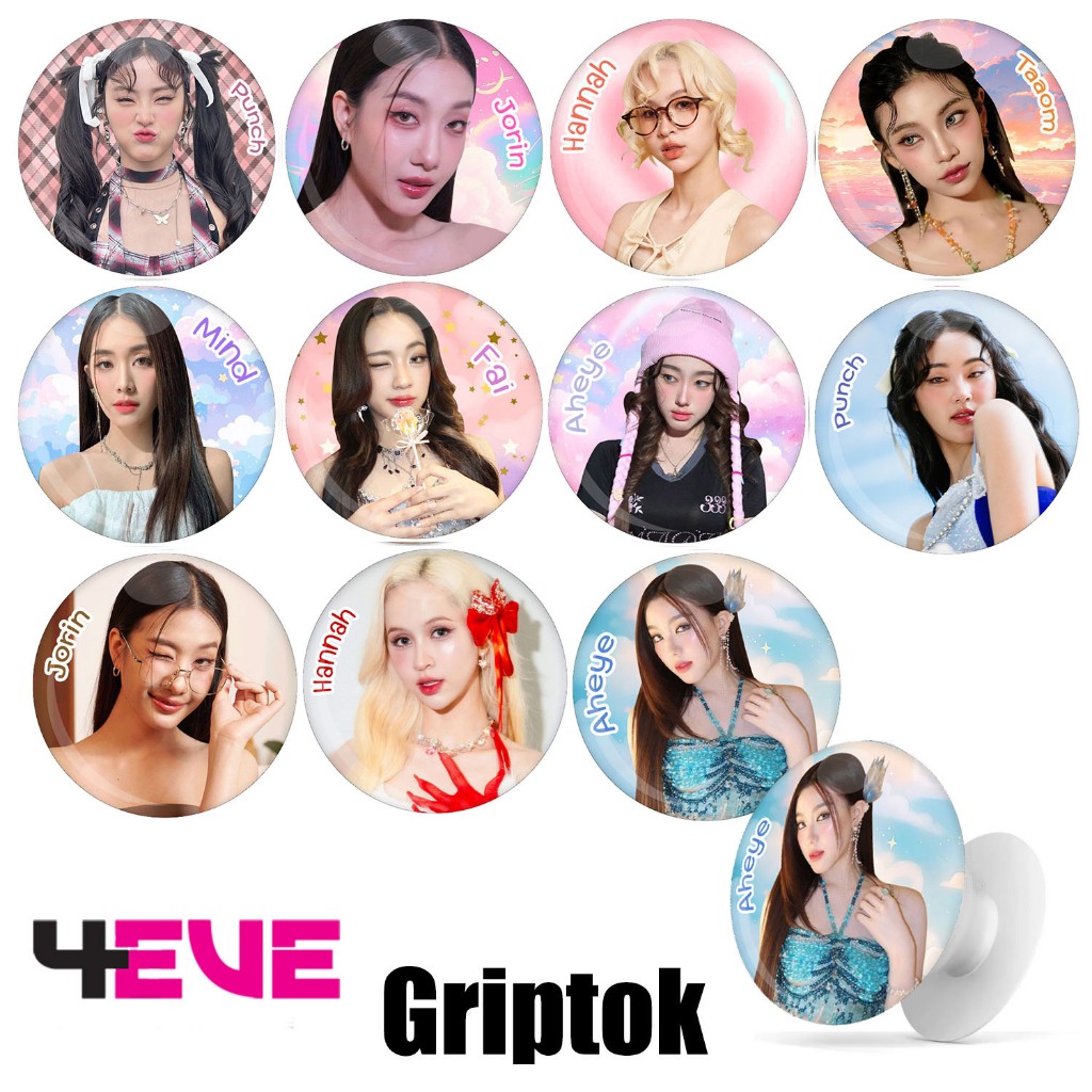 4Eve โฟว์อีฟ Griptok กริ๊ปต๊อก ติดมือถือ fanmade แฟนเมด
