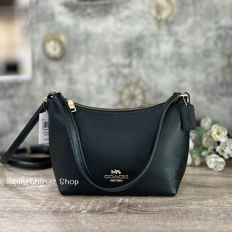 [ลดเพิ่ม:โค้ดคุ้ม+โค้ดร้านค้า]{แท้ % พร้อมส่ง+ส่งฟรี} กระเป๋า C0ACH ZIP TOP SHOULDER BAG CW391