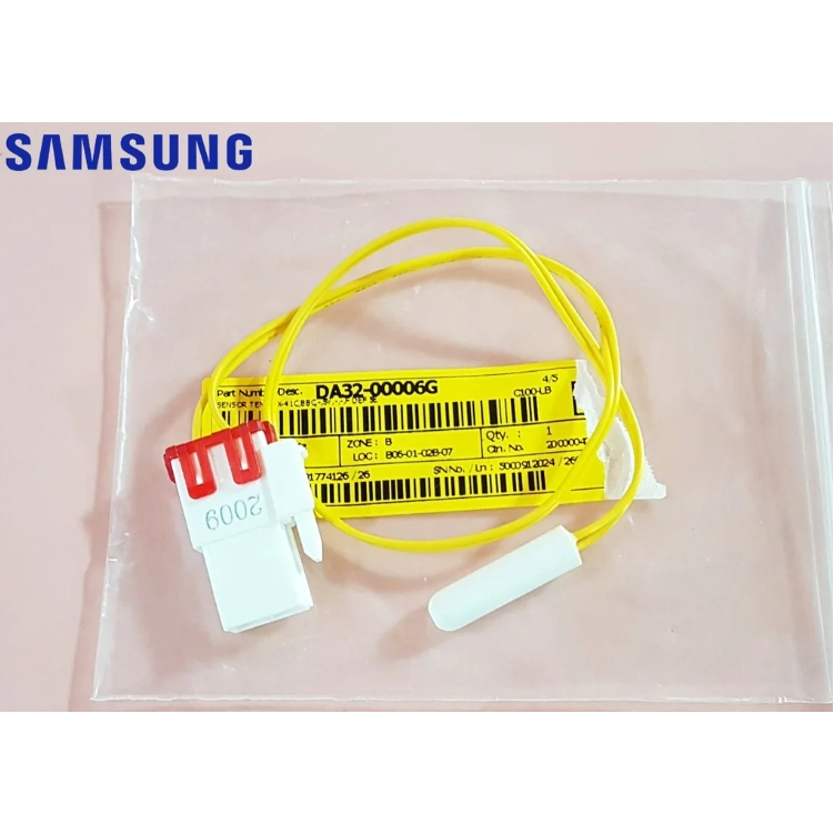 ใหม่  เซ็นเซอร์ตู้เย็น SENSOR TEMP;F DEF SENSORSAMSUNG ซัมซุง พาร์ท  DA32-00006G
