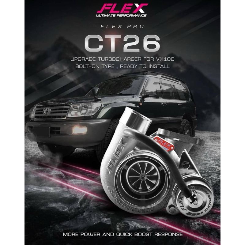 FLEX 1HD-CT26 ไดเร็กโบลต์สำหรับ LandCruiser โตโยต้า HDJ80 HDJ81 HDJ82 1HD-T / 1HD-FT 4.2L ดีเซล Land