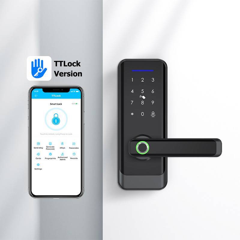 รุ่นใหม่ กลอนดิจิตอล แทนลูกบิดเดิม digital door lock กลอนประตูดิจิตอล CL-X3 TTlock - รูปที่ 5