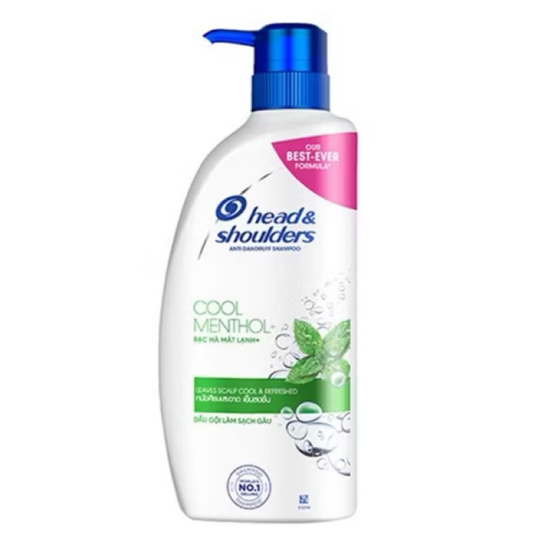 Head & Shoulders แชมพูขจัดรังแค สูตร คูล เมนทอล 850 มล. Anti Dandruff Shampoo Cool Menthol