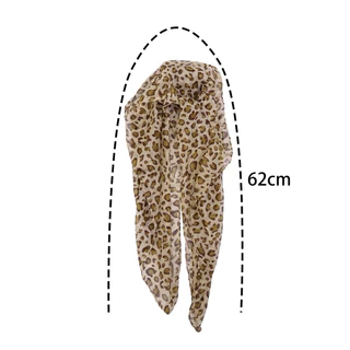 🐆🤎พร้อมส่ง 🐆✨ ผ้าคลุมหัว ลายเสือ , ผูกกางเกง Y2K 💫🎀