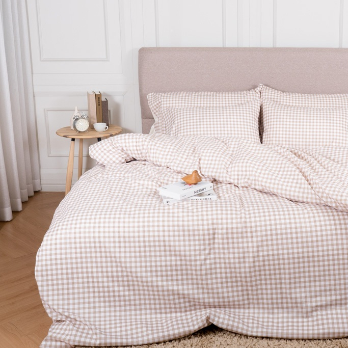 Darling Mattress ปลอกผ้าห่มนวมรุ่นนาโนเทคNANOTECHใช้กับไส้นวมขนาด 90x100 นิ้ว ติดซิป และมีเชือกผูกกับไส้นวมถึง 8 จุด