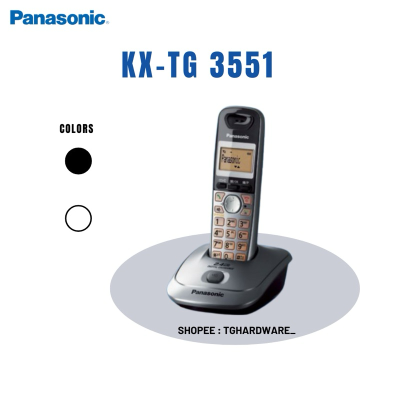 โทรศัพท์ Panasonic KX-TG 3551 พานาโซนิค