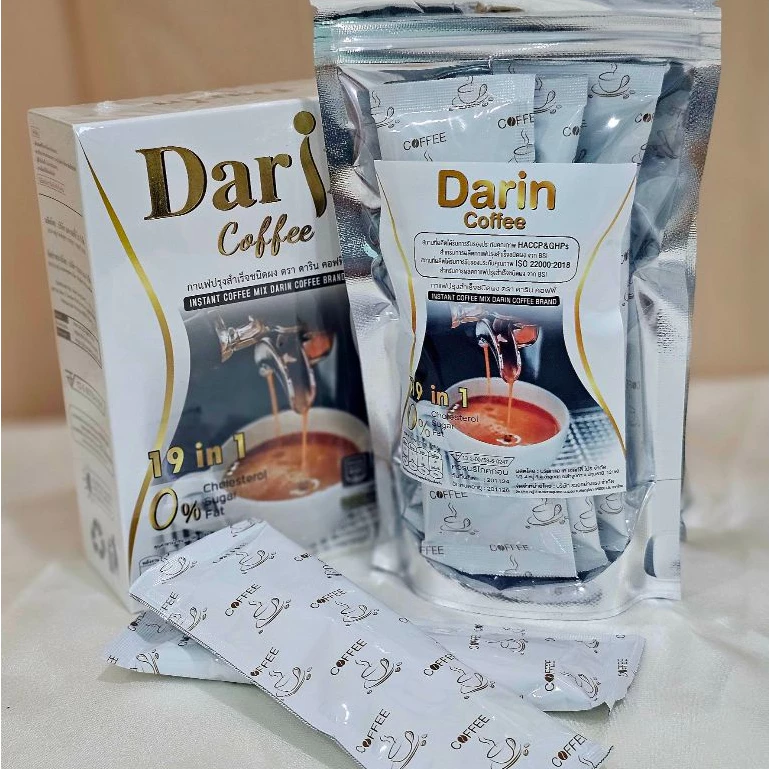 (หมดอายุ 20/11/2026) Darin Coffee กาแฟคุมหิว (1แพ็ค) อิ่มนาน ลดทานจุกจิก ไม่มีน้ำตาล ไขมัน0% thumbnail 5
