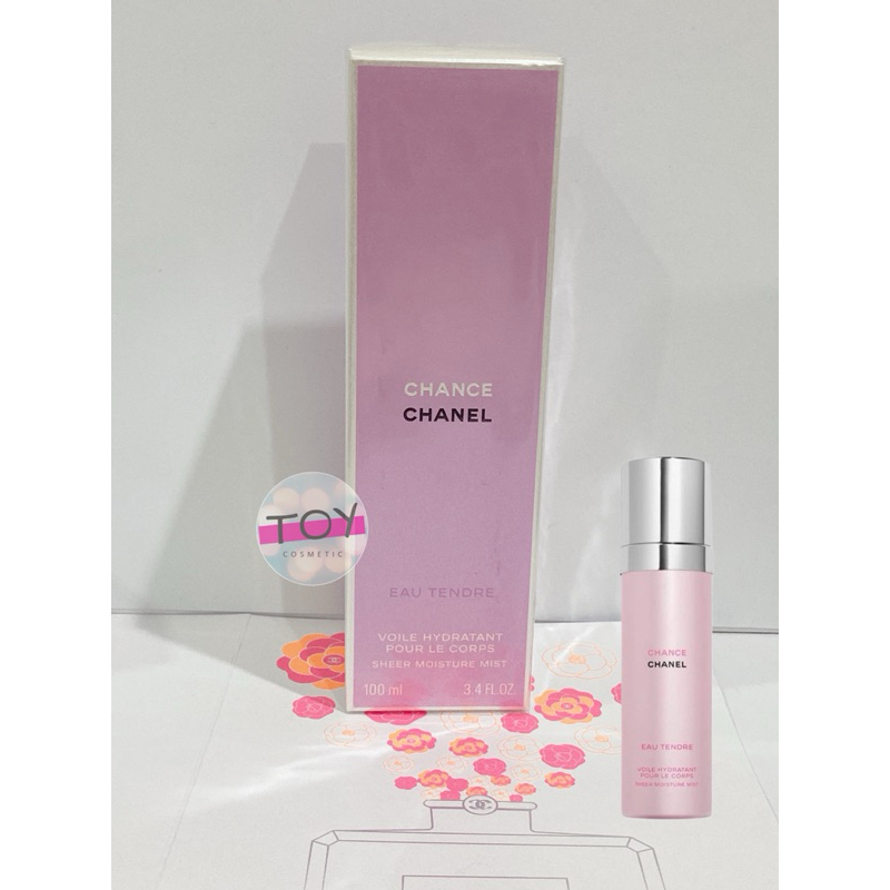 สเปร์ยน้ำหอม Chanel Chance Eau Tendre Sheer Moisture Mist 100 ml(ป้ายไทย ผลิต 6/68)