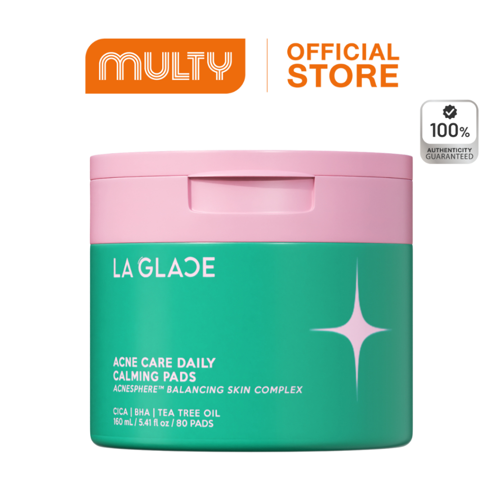 La Glace Acne Care Daily Calming Pads 160 ML. โทนเนอร์แพด