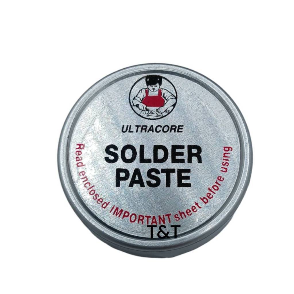 ตะกั่วเหลว ULTRACORE แบบตลับ solder paste ขนาด 20 มิลลิกรัม