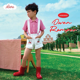ADORE2112 AOB10010 : OWEN ROMPER ชุดจั๊มสูท ชุดเด็ก ชุดเด็กผ…
