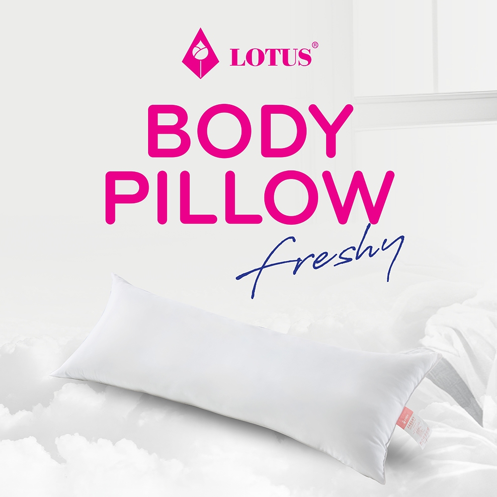LOTUS หมอนบอร์ดี้ใยสังเคราะห์ รุ่น Freshy ส่งฟรี - รูปที่ 4