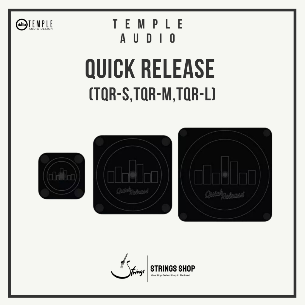 ตัวยึดเอฟเฟค Temple Audio Quick Release (TQR-S,TQR-M,TQR-L)