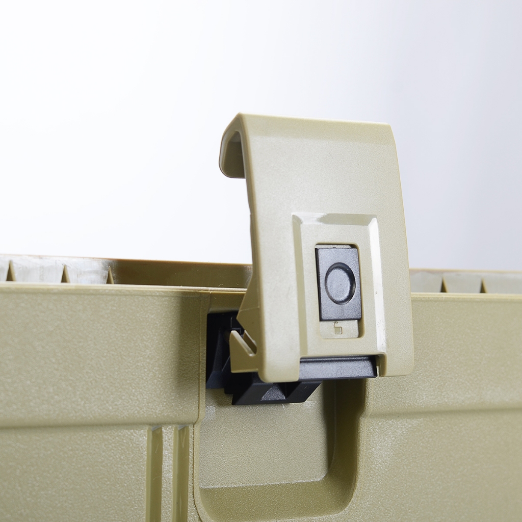 CAGGIONI กระเป๋าเดินทางล้อลาก แบบโครง รุ่นมาโคร  รุ่น Macro (C22011) วัสดุ PP ล็อก 3 จุด ล้อคู่ TSA [สีเขียว] - รูปที่ 7