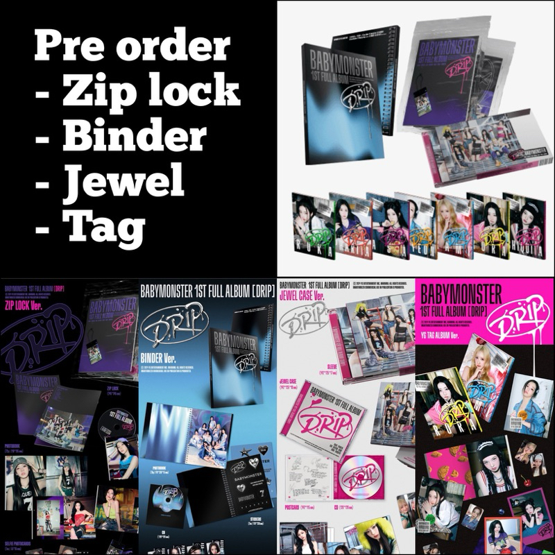 พร้อมส่ง/ พรี อัลบั้ม DRIP [BABYMONSTER]
