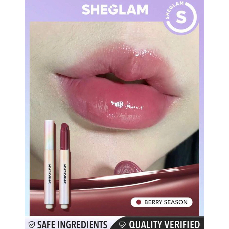 Sheglam Lip Plumper (มีครบ12สี) แท้ 100% ลิปปากฉ่ำ ลิปคลิก สีชัด ชุ่มชื้นมาก ไม่เย็น บำรุงในตัว พร้อมส่ง!!