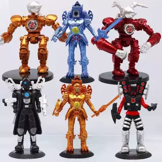 โมเดลตุ๊กตาฟิกเกอร์ Skibidi Toilet Action Figure Speakerman TV Man Monitor Man ของเล่นสําหรับเด็ก เก็บสะสม 6738