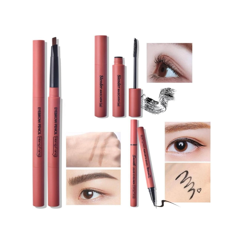 เซตแต่งหน้า Heng Fang โทนส้มอิฐ สุดคุ้ม แพคเกจดี สีสวยมาก No.9091E - รูปที่ 6