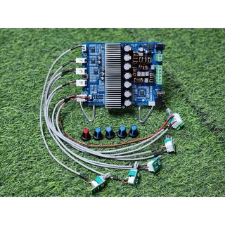 GEMAUDIO M60 400w (รุ่น ย้ายวอลุ่ม) **ของแท้** 100w+100w+200w​ แอมป์ บลูทูธ​ diy แอมจิ๋ว 2.1