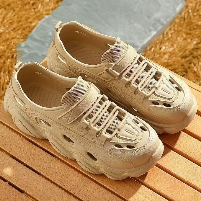 FOYA รองเท้าลำลองสำหรับสุภาพสตรี,แฟชั่นรองเท้าชายหาดกันน้ำ,รองเท้าสบายคุณภาพสูง