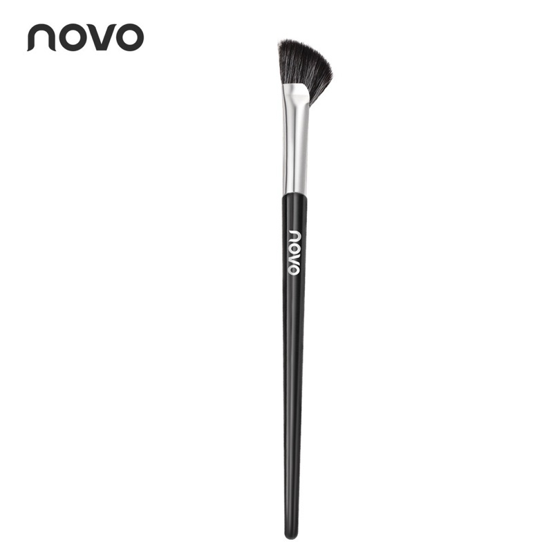 NOVO แปรงไฮไลท์หัวโค้ง แปรงคอนทัวร์ แปรงอายแชโดว์ ขนนุ่ม Y-011