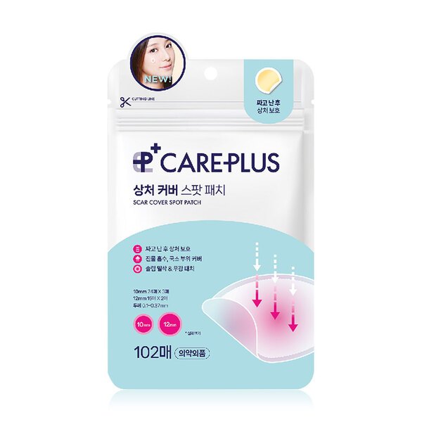 (พร้อมส่ง/ของแท้) Olive Young Care Plus Spot Patch 102 ชิ้น แผ่นแปะสิว ดูดสิว
