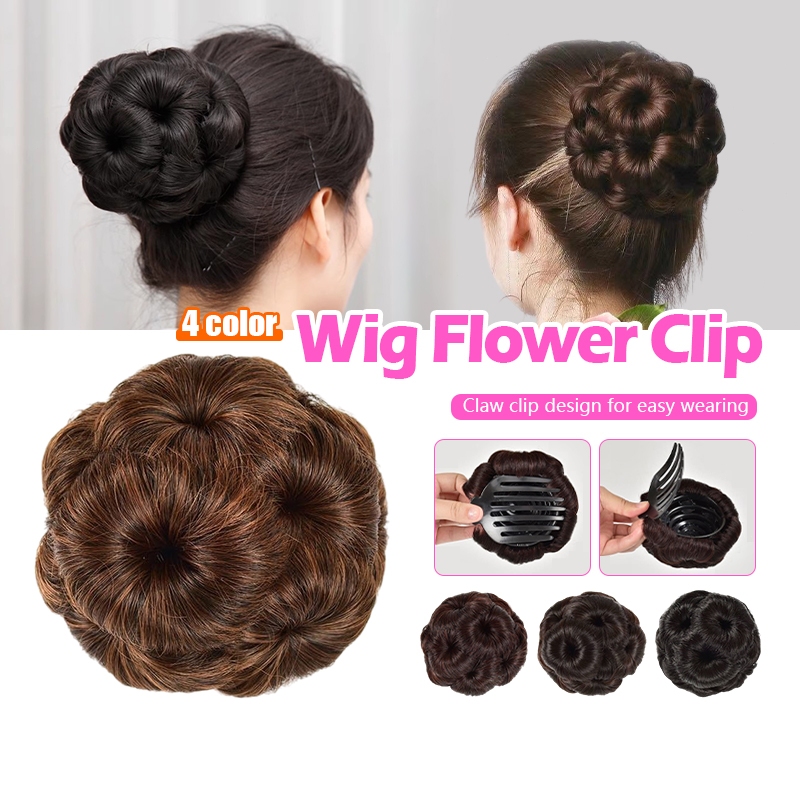 แฮร์พีช ดังโงะ กิ๊ฟเสียบมวยผม ดังโงะดอกไม้  ผมหยิก กิ๊บมวยผม