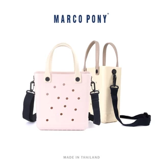 Marco Pony กระเป๋าสะพายข้างผู้หญิง กระเป๋าถือ การออกแบบรูระบายอากาศ พกพาสะดวก แบบกันน้ำ ไม่มีกลิ่น กระเป๋าสวยๆ BP1005