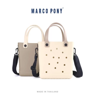 Marco Pony กระเป๋าสะพายข้างผู้หญิง กระเป๋าถือ การออกแบบรูระบายอากาศ พกพาสะดวก แบบกันน้ำ ไม่มีกลิ่น กระเป๋าสวยๆ BP1005