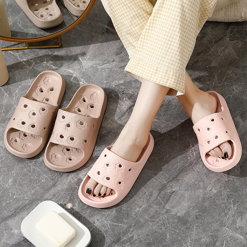 🛁 รองเท้าใส่ในห้องน้ำ 🚿กันลื่น 🚽 มี6สีเลยค่ะ