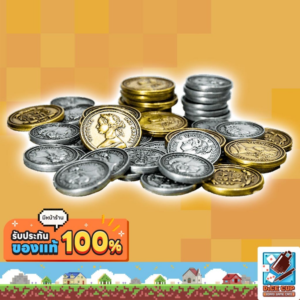 [ของแท้] Obsession: Metal Coins Board Game