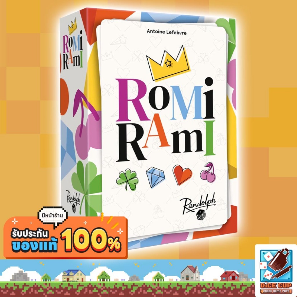 [ของแท้] Romi Rami Board Game