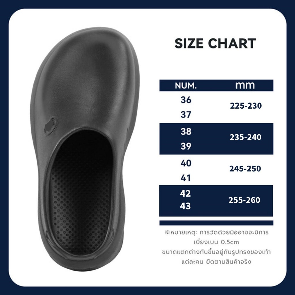 รองเท้าแตะ รองเท้าแตะผู้หญิง รองเท้าหัวโต ขาว 3.5cm พื้นหนา กันลื่น กันน้ำ ทนต่อการสึกหรอ ผู้หญิง 62010