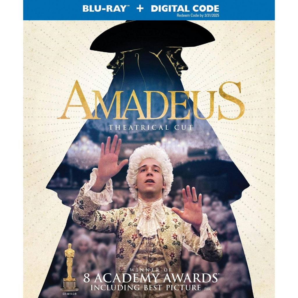 Bluray OSCARS ผู้ชนะออสการ์ 1984 เสียงไทย บลูเรย์ ปกใหม่ Amadeus อมาเดอุส แผ่นมาสเตอร์THA