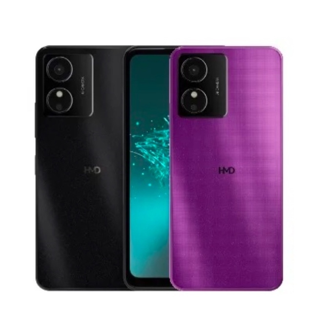 สมาร์ทโฟน HMD Arc 4+64GB จอ6.52นิ้ว กล้อง13 MP auto-focusLED  แบต5000mAh 10W