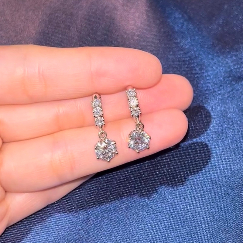 Galaroom Jewelry ต่างหูเพชรswiss cz รุ่น Penelope -20053