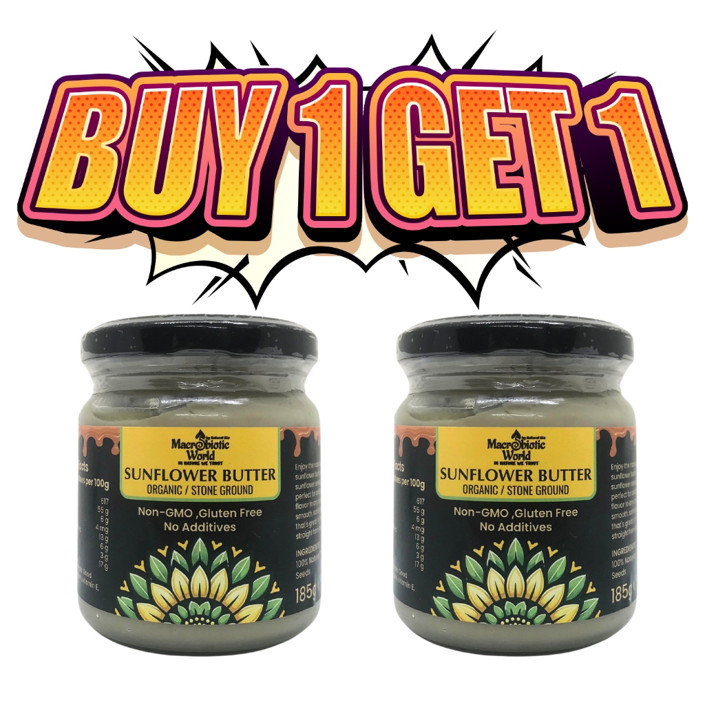 Organic/Bio Sunflower Butter | เนยเมล็ดทานตะวัน - BUY 1 GET 1 FREE