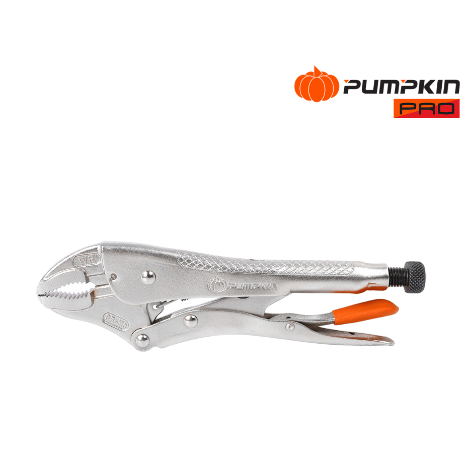 PUMPKIN PRO คีมล็อคปากโค้ง ORIGIN PRO-OR10WR 10นิ้ว คีมล็อค 14935/PRO-OR10WR เครื่องมือช่าง คีมปากโค
