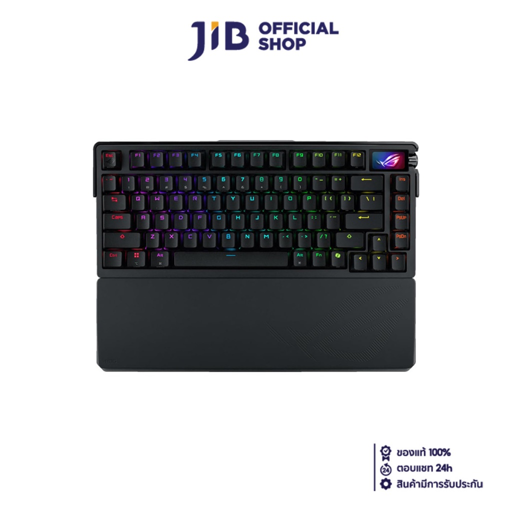 KEYBOARD (คีย์บอร์ด) ASUS ROG AZOTH EXTREME (BLACK) (ASUS ROG NX SNOW SWITCH AURA SYNC RGB EN) (M702