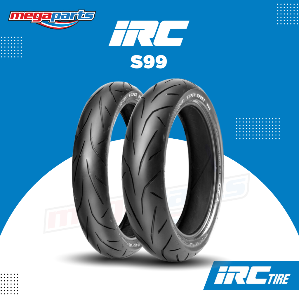 ยางนอกรถมอเตอร์ไซค์ IRC IZ-S S99 ไออาร์ซี ไอเเซต-เอส เอส99 (Megaparts Store)