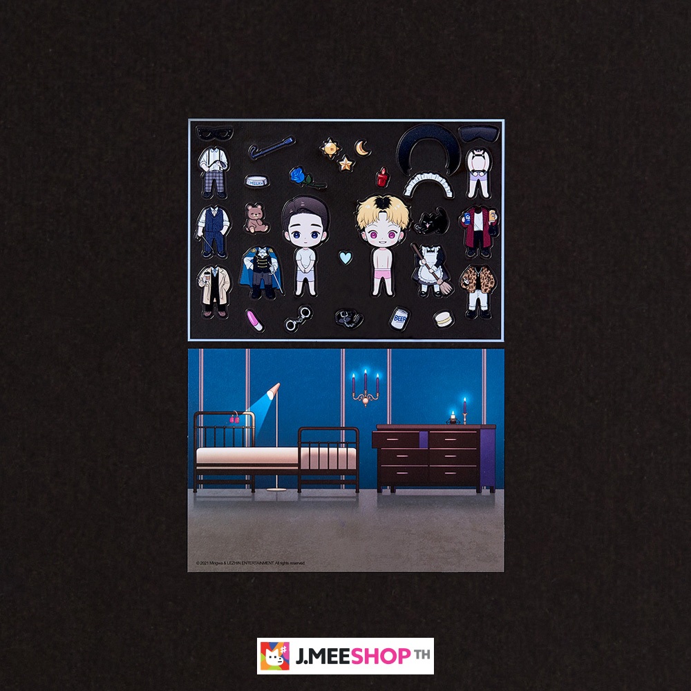 JMEESHOP TH - BJ Alex : Dress Up Stickers Kit 2nd (Bedroom)