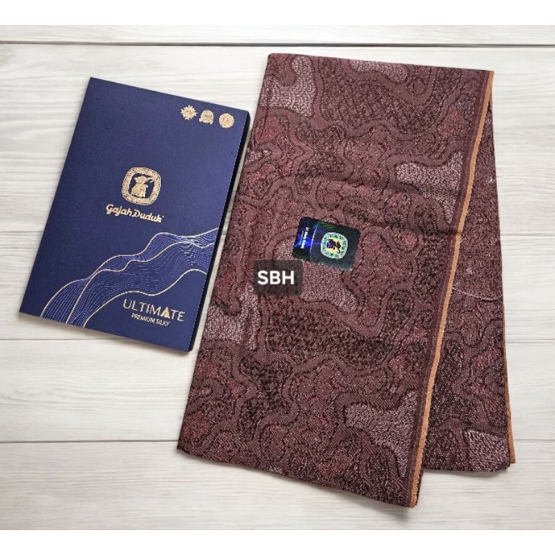 ผ้าโสร่งอินโดนีเซีย ผ้านุ่ง ผ้าถุงผู้ชาย เเบรนด์ GAJAH DUDUK รุ่น ULTIMATE Premium Silky เเละ Otentik JACQUARD