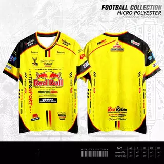 เสื้อยืด FOOTBALL Red Bull new เสื้อกีฬา ผ้าไมโครมันพรีเมี่ยมเกรดA