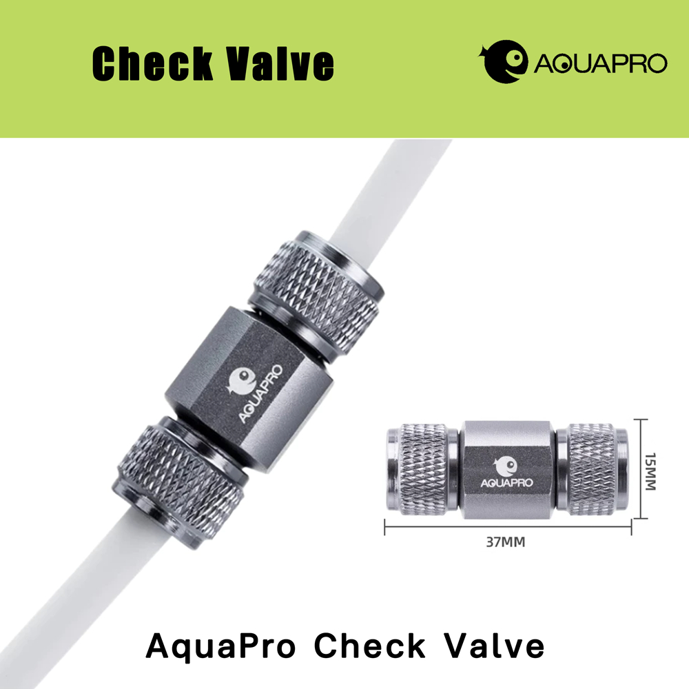 AquaPro Check Valve กันน้ำย้อนคุณภาพสูง สามารถใช้กับ Co2 หรือปั้มลม