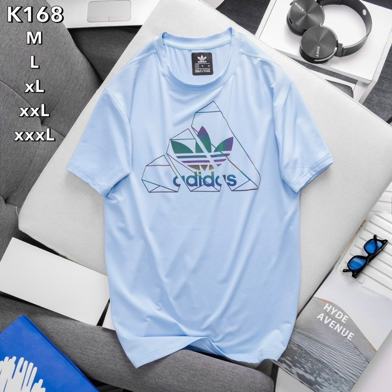 เสื้อยืดกีฬา คอกลมสำหรับผู้ชาย ใส่สบายสวยมาก/K168